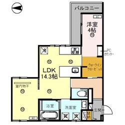 D-ROOM杉ノ馬場の物件間取画像